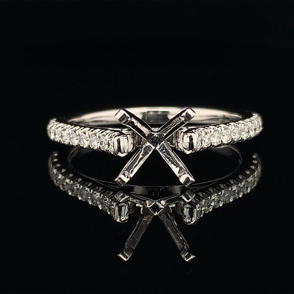 Gabriel & Co.Diamond Engagement Ring without Center Stone Geralds Jewelry Oak Harbor, WA
