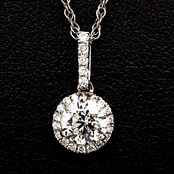 Hearts And Arrows Cut Diamond Pendant Geralds Jewelry Oak Harbor, WA