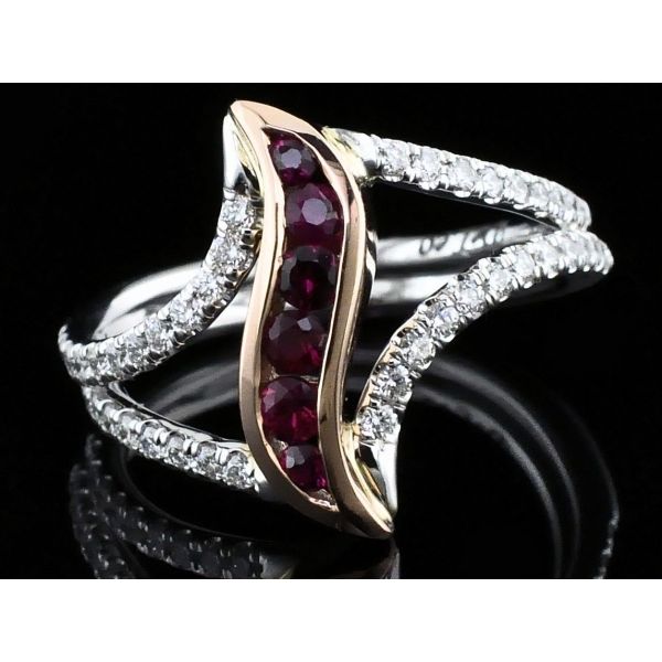 Ladies DeLeo Ruby Fashion Ring Geralds Jewelry Oak Harbor, WA