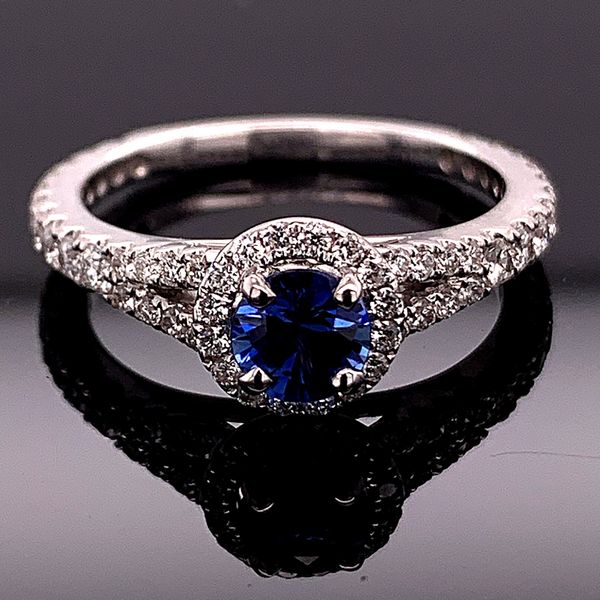 Blue Sapphire And Diamond Ring Geralds Jewelry Oak Harbor, WA