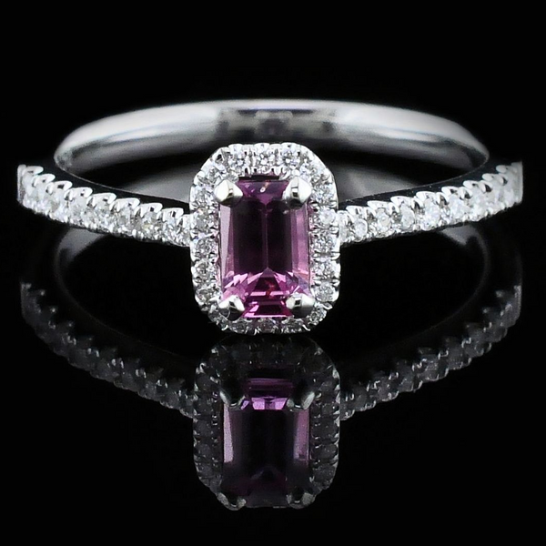 Ladies Pink Sapphire and Diamond Fashion Ring Geralds Jewelry Oak Harbor, WA
