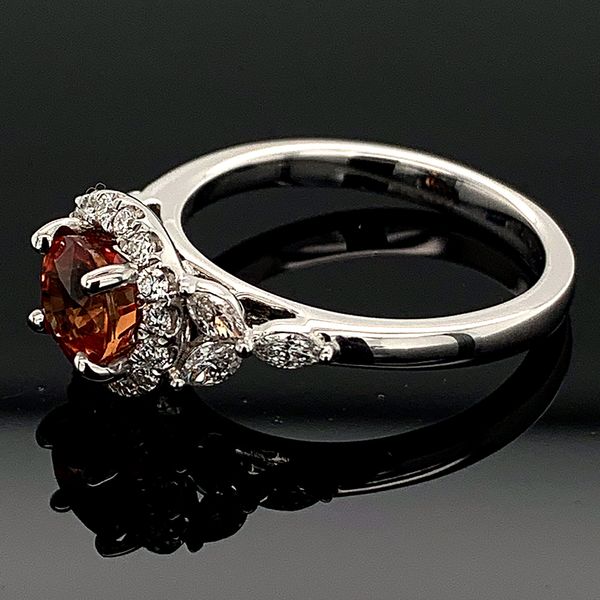 18K Fire Ruby and Diamond Ring Image 2 Geralds Jewelry Oak Harbor, WA