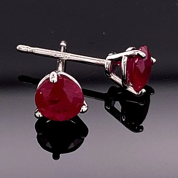 Madagascar Ruby Stud Earrings Geralds Jewelry Oak Harbor, WA