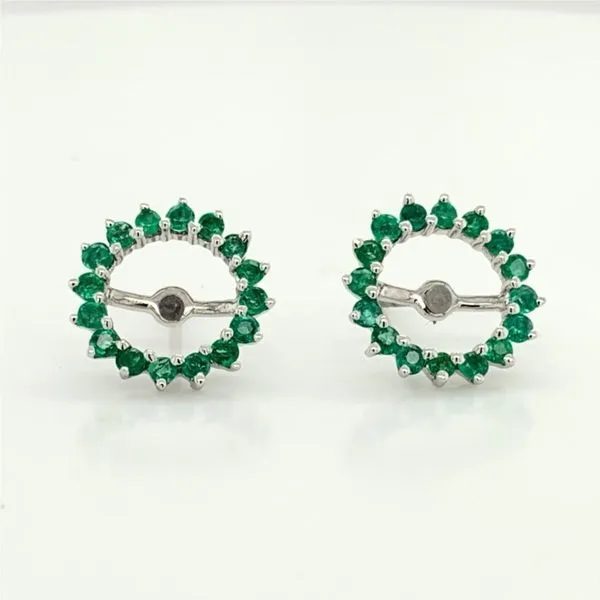 Emerald Earring Jackets Geralds Jewelry Oak Harbor, WA