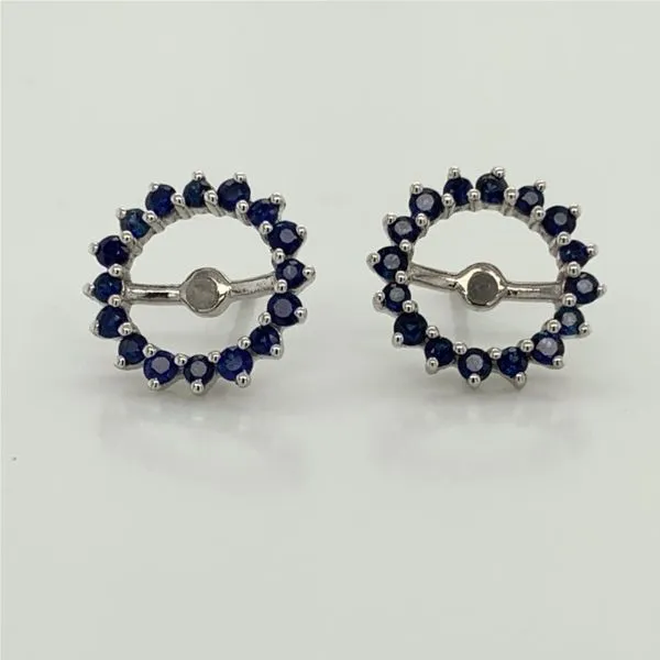 Sapphire Earring Jackets Geralds Jewelry Oak Harbor, WA