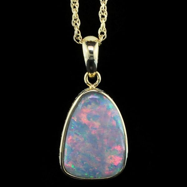 Australian Opal Pendant Geralds Jewelry Oak Harbor, WA