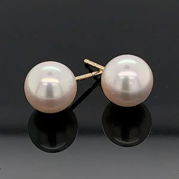 7Mm Cultured Pearl Stud Earrings Geralds Jewelry Oak Harbor, WA