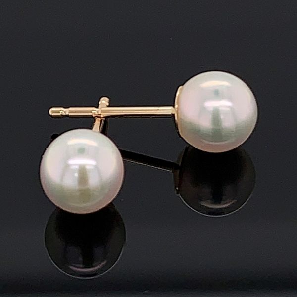5Mm Cultured Pearl Stud Earrings Geralds Jewelry Oak Harbor, WA