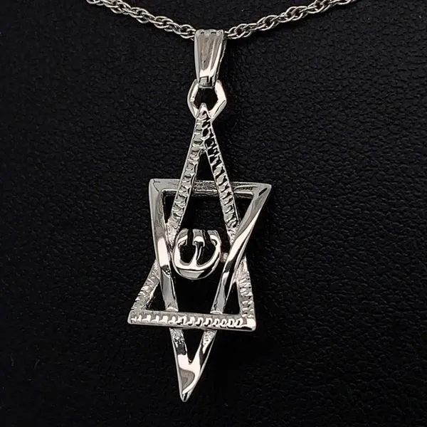 Sterling Silver Star of David Pendant Geralds Jewelry Oak Harbor, WA