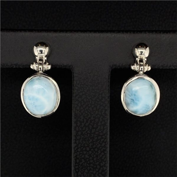 Larimar Drop Earrings Geralds Jewelry Oak Harbor, WA