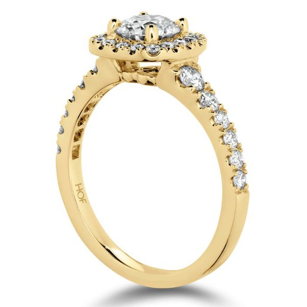 Hearts On Fire Transcend Premier Custom Halo Engagement Ring Image 2 Goldstein's Jewelers Mobile, AL
