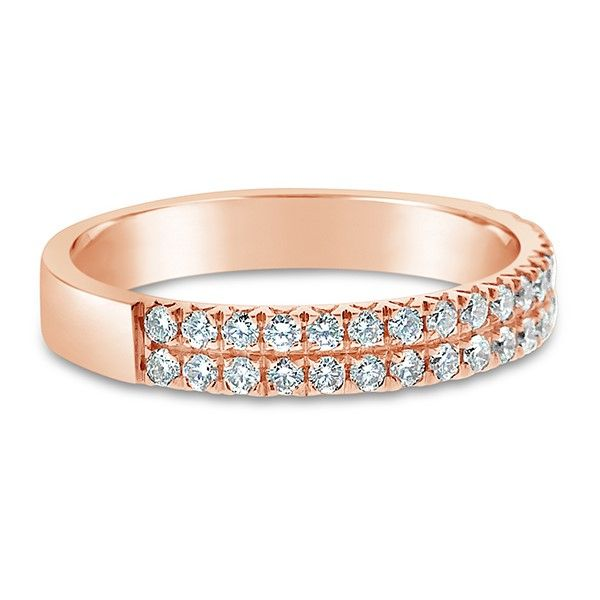 Diamond Pave Two Row Band Goldstein's Jewelers Mobile, AL