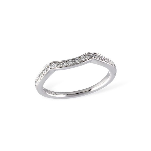 Diamond Curved Band Goldstein's Jewelers Mobile, AL