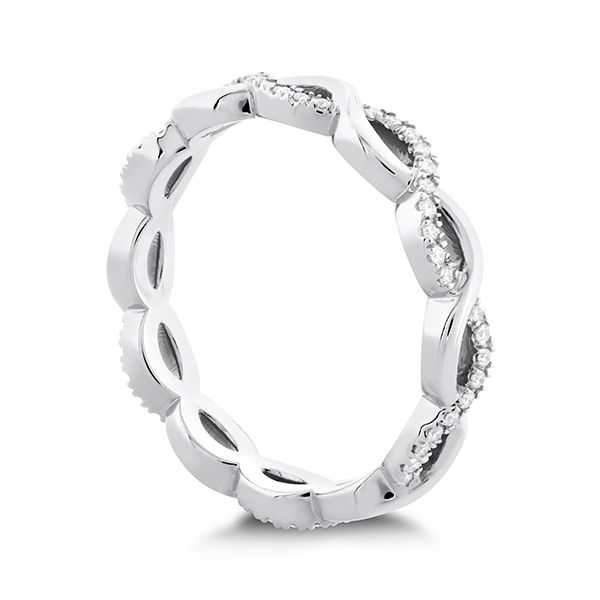 Hearts On Fire Signature Destiny Lace Twist Eternity Band Image 3 Goldstein's Jewelers Mobile, AL