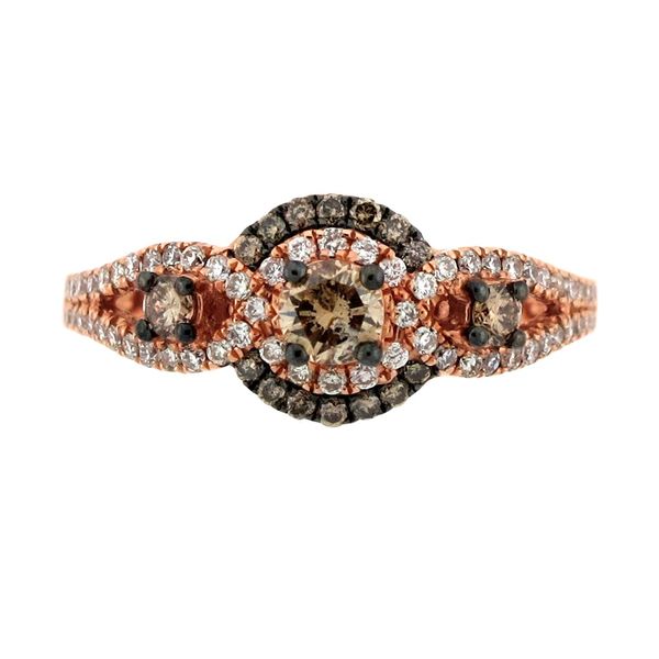 Brown and White Diamond Ring Goldstein's Jewelers Mobile, AL