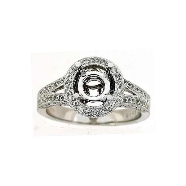 Engagement Ring Setting - Excludes Center Goldstein's Jewelers Mobile, AL