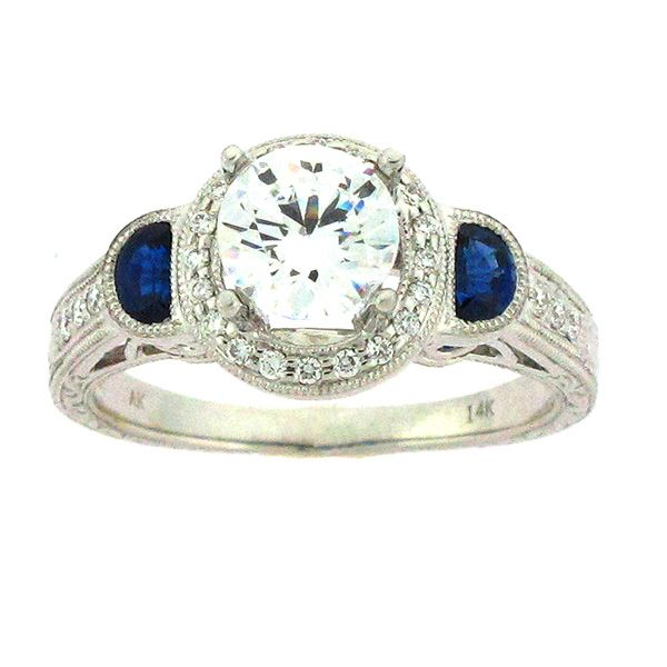 Engagement Ring Setting - Excludes Center Goldstein's Jewelers Mobile, AL