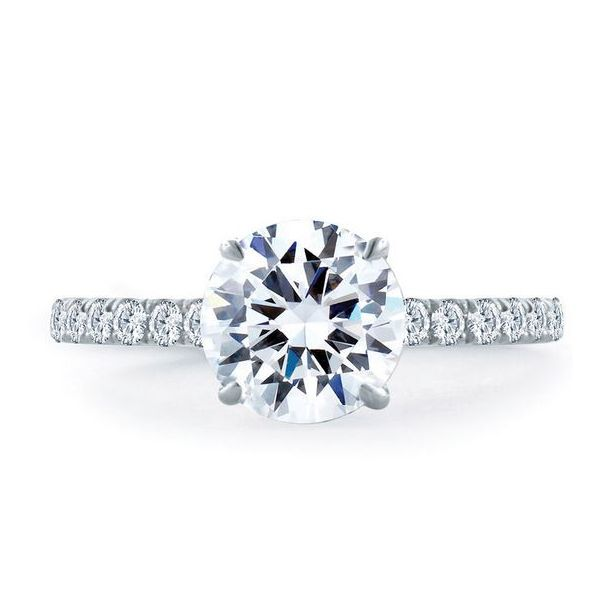 A. Jaffe Engagement Ring Goldstein's Jewelers Mobile, AL