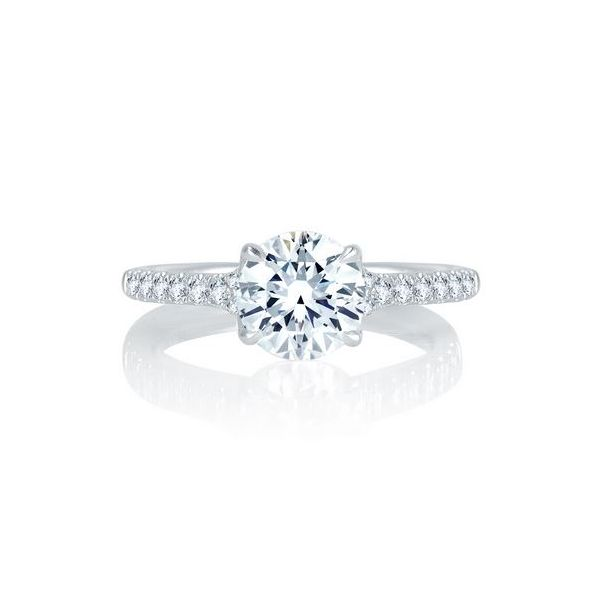 A. Jaffe Engagement Ring Image 2 Goldstein's Jewelers Mobile, AL