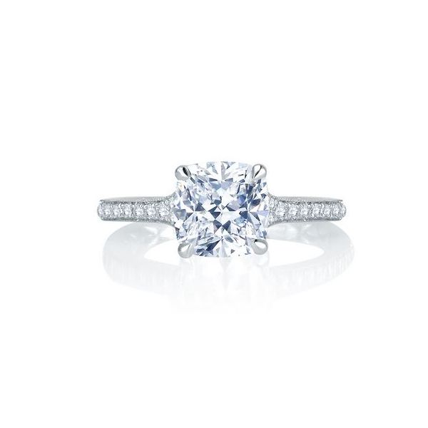 A. Jaffe Engagement Ring Image 2 Goldstein's Jewelers Mobile, AL