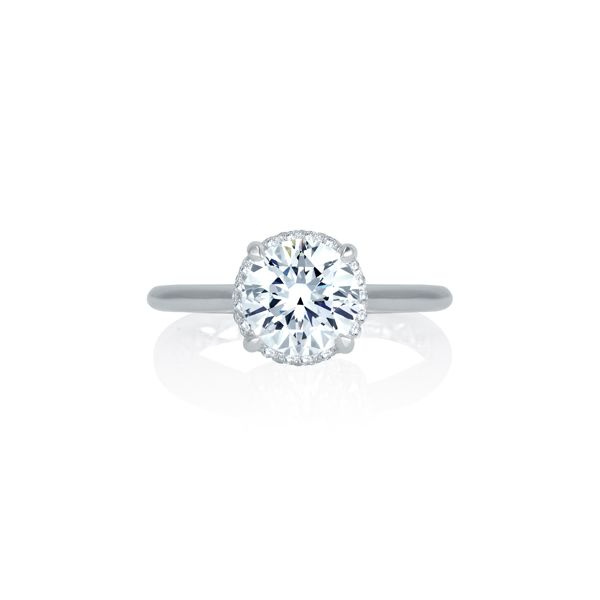 A. Jaffe Engagement Ring Image 3 Goldstein's Jewelers Mobile, AL