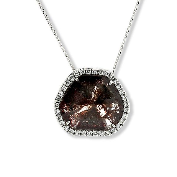 Diamond Slice Pendant Goldstein's Jewelers Mobile, AL