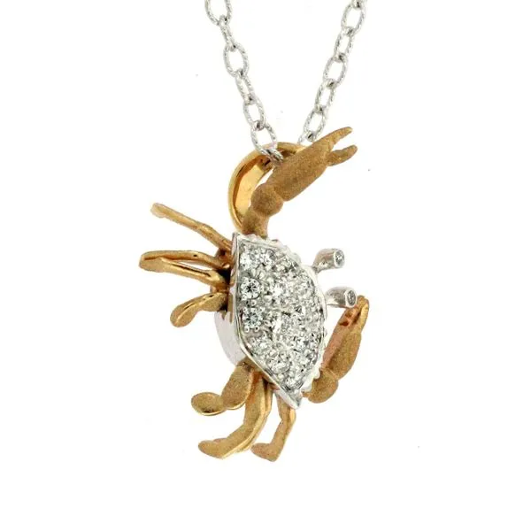 Denny Wong Diamond Crab Pendant Goldstein's Jewelers Mobile, AL