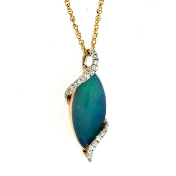 Denny Wong Ethiopian Opal Pendant Goldstein's Jewelers Mobile, AL