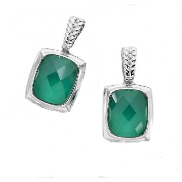Green Agate Earrings Goldstein's Jewelers Mobile, AL