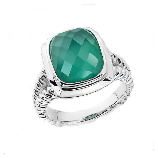 Green Agate Ring Goldstein's Jewelers Mobile, AL