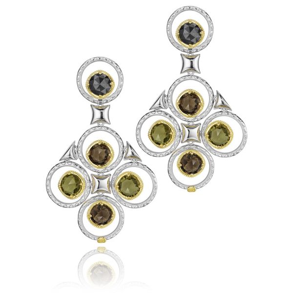 Smoky Quartz Dangle Earrings Goldstein's Jewelers Mobile, AL
