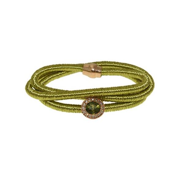 Green Twist Necklace Goldstein's Jewelers Mobile, AL