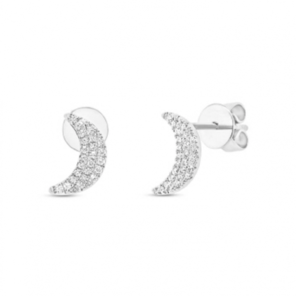 Crescent Moon Earrings Hingham Jewelers Hingham, MA