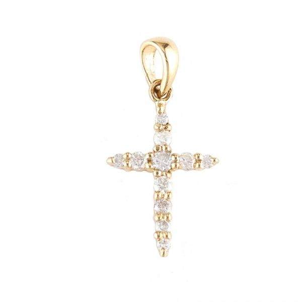Diamond Cross Pendant Hingham Jewelers Hingham, MA