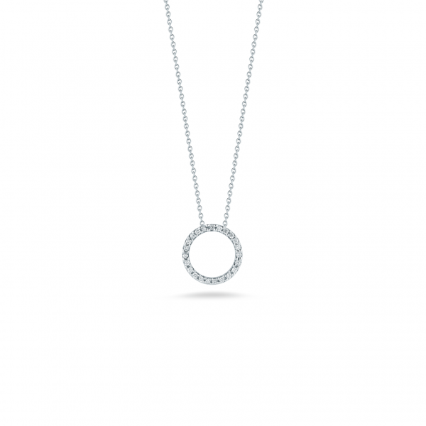 Diamond Circle Necklace Hingham Jewelers Hingham, MA