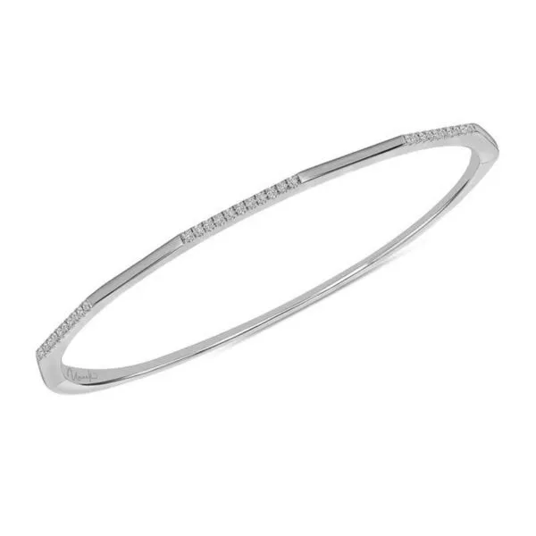Diamond Pave Stacking Bangle Bracelet Hingham Jewelers Hingham, MA