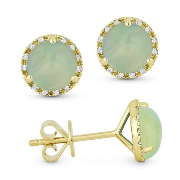 Opal Stud Earrings Hingham Jewelers Hingham, MA