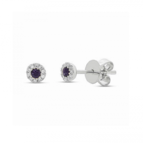 Sapphire + Diamond Earrings Hingham Jewelers Hingham, MA