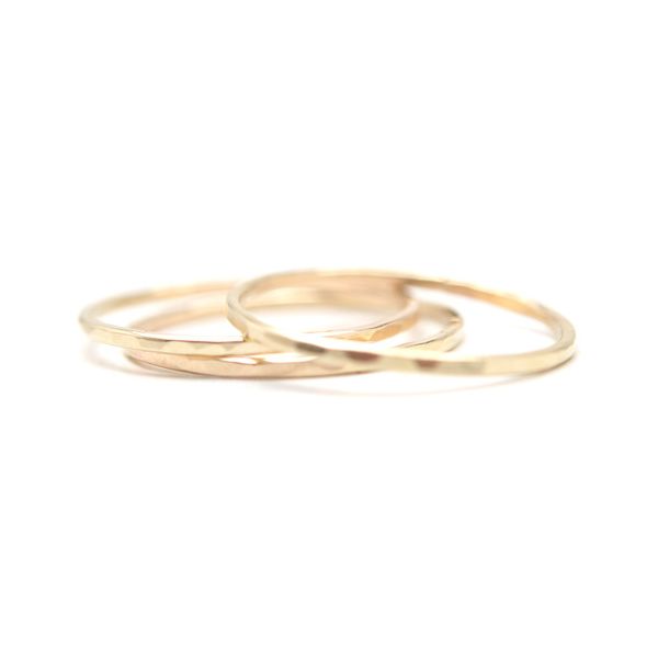 Hammered Stacking Ring Hingham Jewelers Hingham, MA