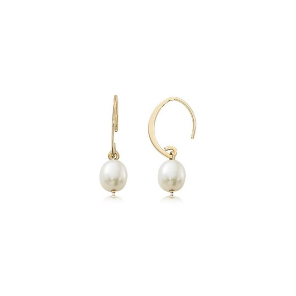 Freshwater Pearl Drop Dangles Hingham Jewelers Hingham, MA