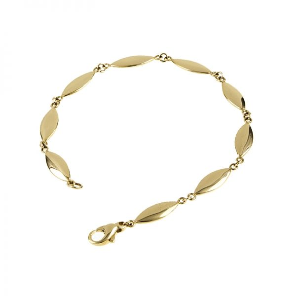 Gold Oval Bracelet Hingham Jewelers Hingham, MA