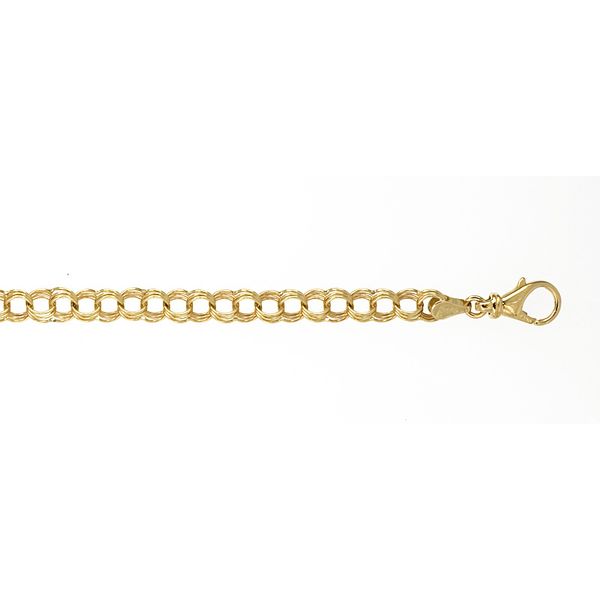 Gold Link Bracelet Hingham Jewelers Hingham, MA