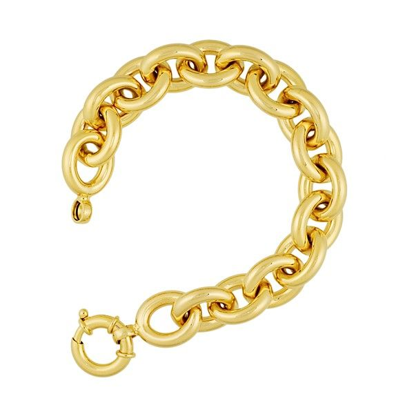 Statement Link Bracelet Hingham Jewelers Hingham, MA