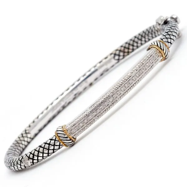 Sterling & Diamond Bangle Hingham Jewelers Hingham, MA