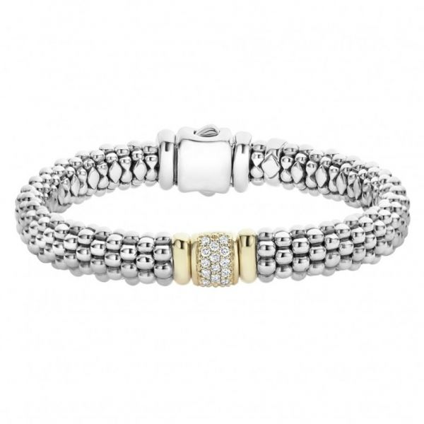Diamonds & Caviar Beaded Bracelet Hingham Jewelers Hingham, MA