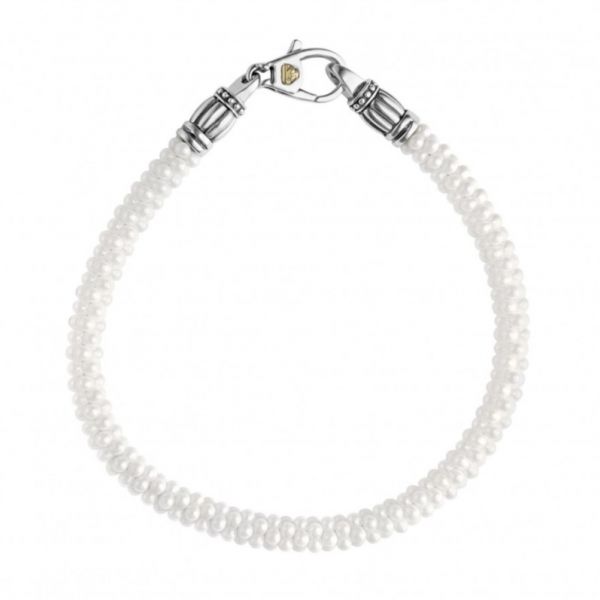 White Caviar Beaded Bracelet Hingham Jewelers Hingham, MA