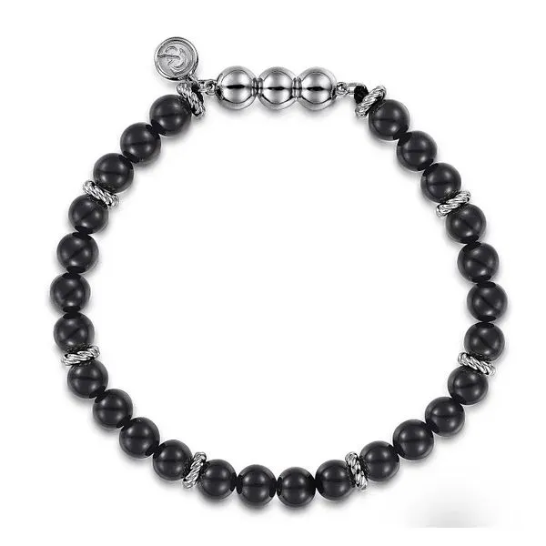 Black Onyx Beads Bracelet Hingham Jewelers Hingham, MA
