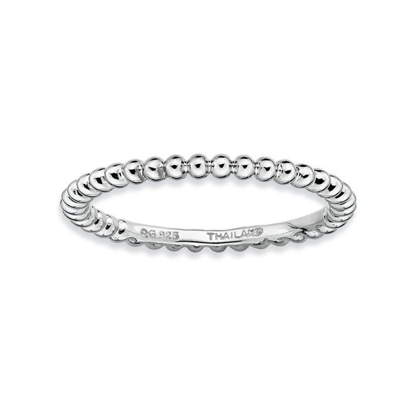 Sterling silver stacking ring Hingham Jewelers Hingham, MA