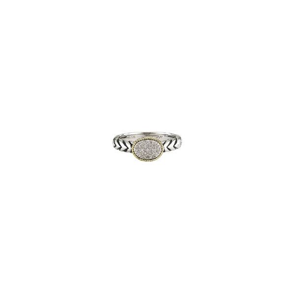 Sterling Silver + Diamond Ring Hingham Jewelers Hingham, MA