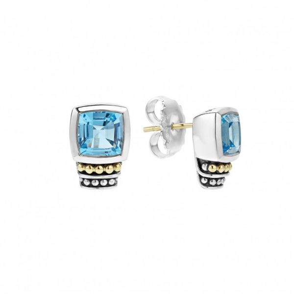 Caviar Gemstone Stud Earrings Hingham Jewelers Hingham, MA